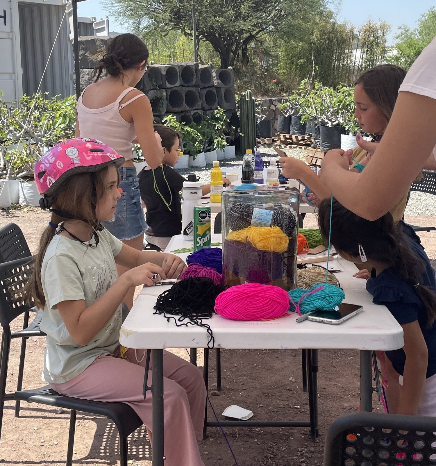 Taller al aire libre